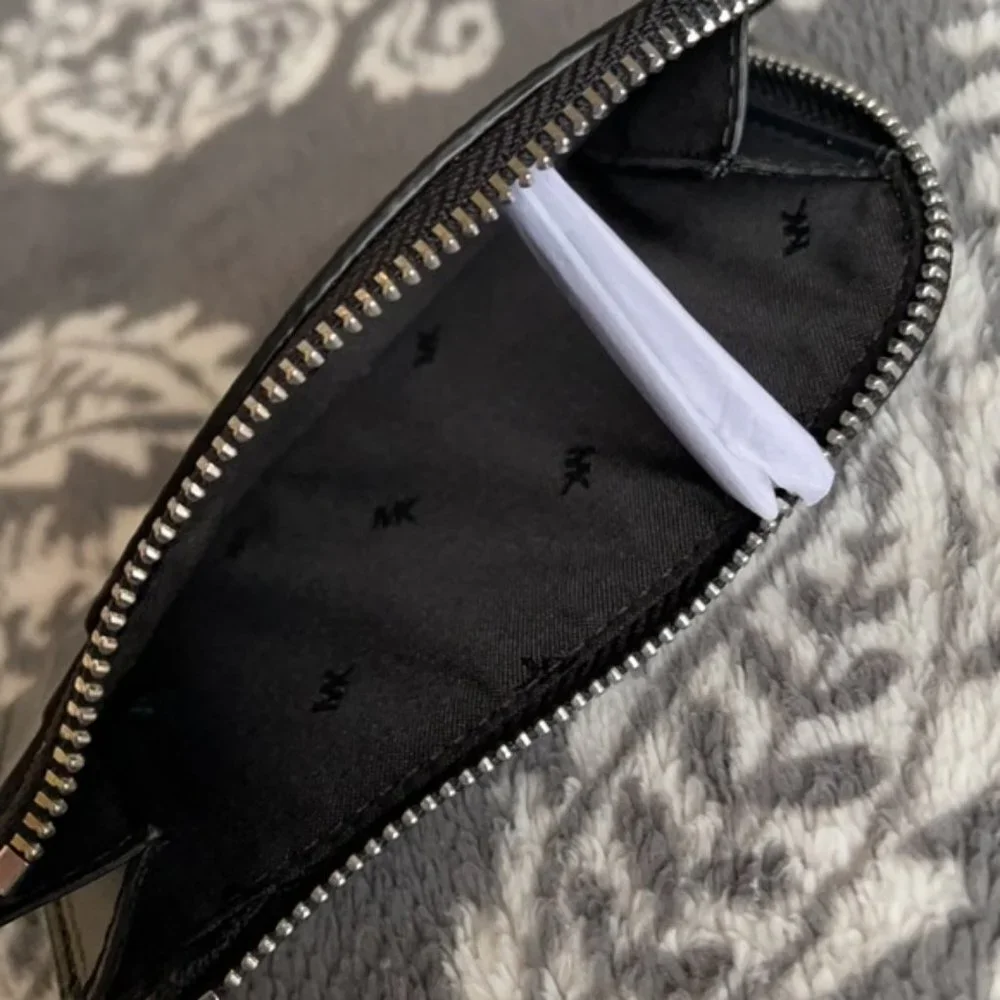 Michael Kors L Zip Mini Wallet Admiral NWT